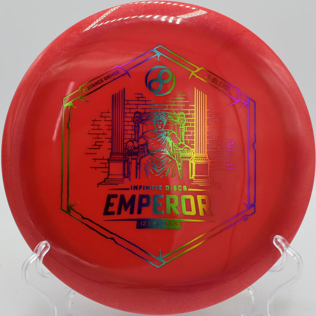 S-Blend Emperor glidey distance driver at Blue Ribbon Pines in East Bethel, Minnesota