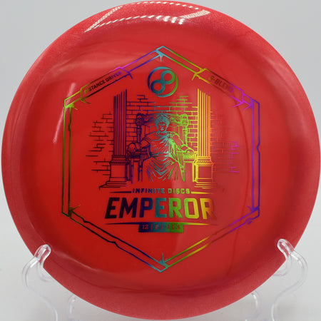 S-Blend Emperor glidey distance driver at Blue Ribbon Pines in East Bethel, Minnesota