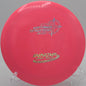 Star Katana disc flying a long turnover drive at DeLaveaga Disc Golf Course in Santa Cruz, California