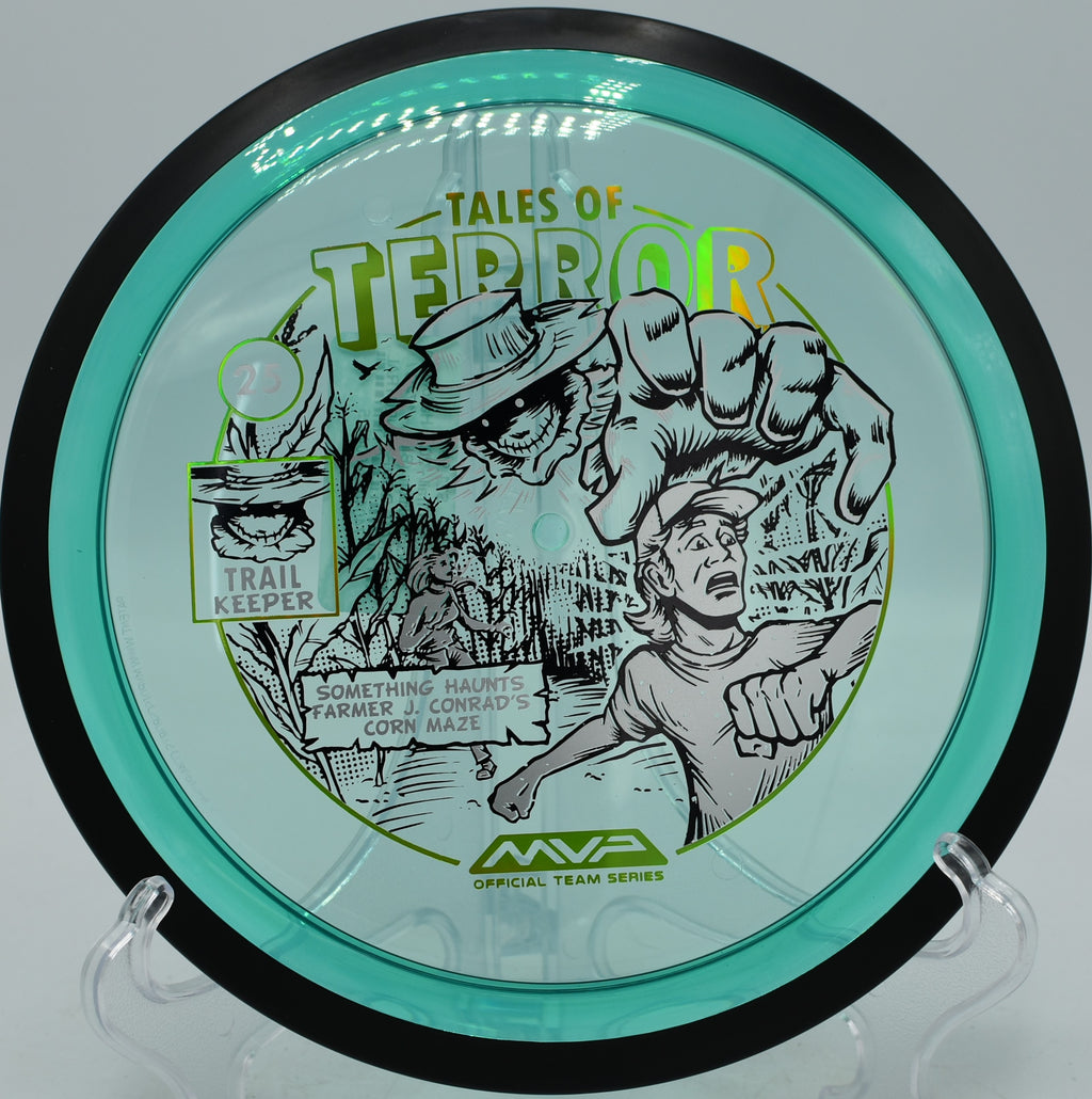 Proton Trail from MVP Disc Sports launched on a laser-straight line at Dretzka Park in Milwaukee, Wisconsin.