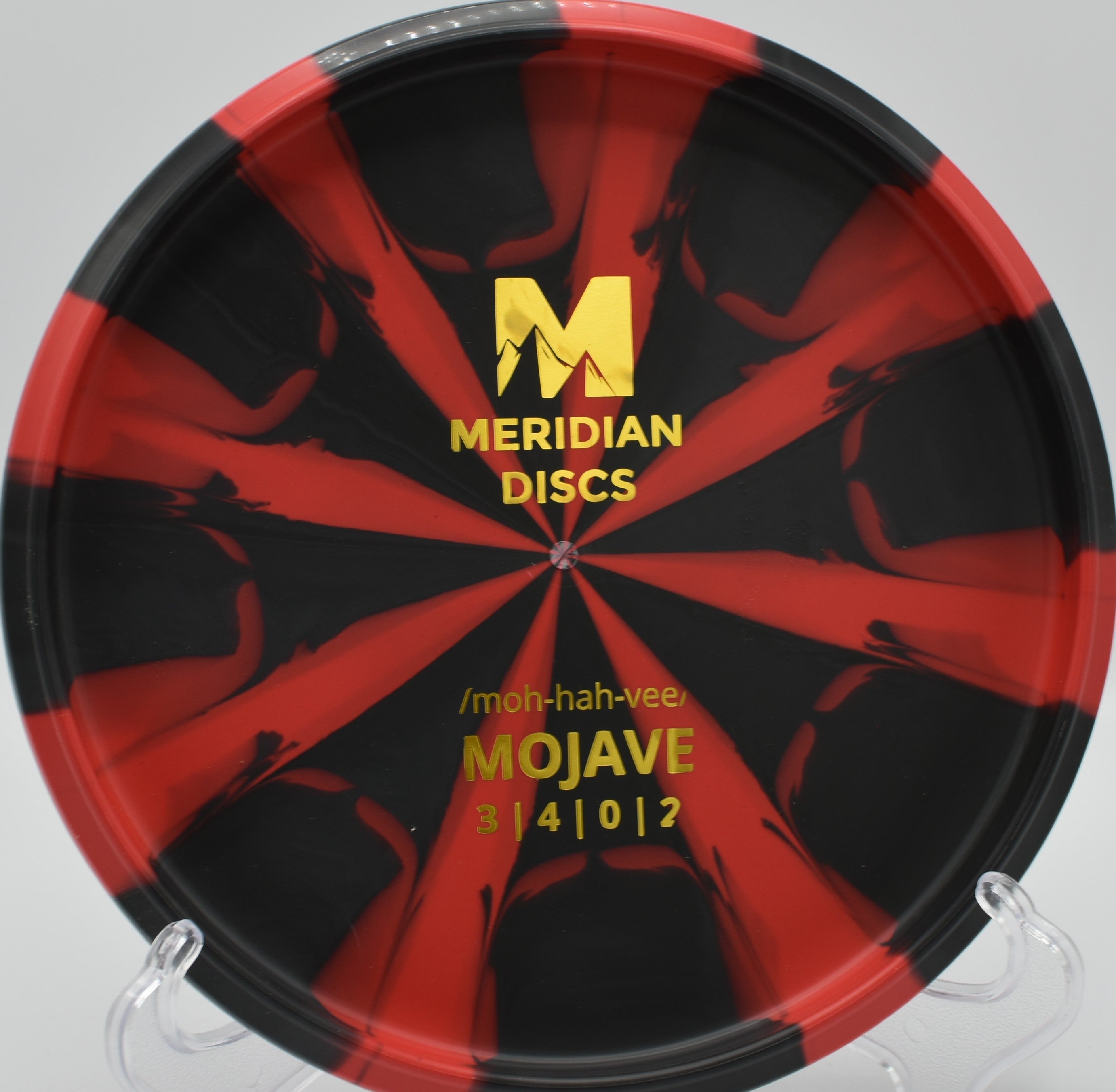 Marbled Graphite Mojave (Red/Black)