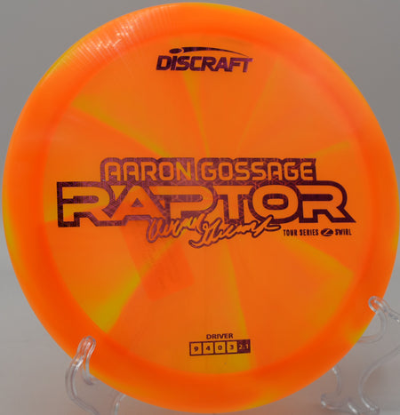 Disc golfer ripping a Z Swirl Raptor across a water carry at Camp Sekani DGC in Spokane, WA.

