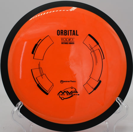 MVP Orbital flipping flat out of hyzer and holding a rightward drift at Hornets Nest.

