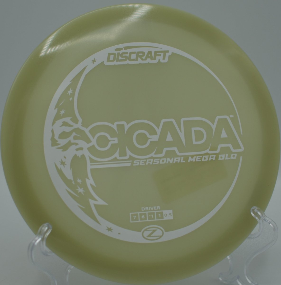 MEGA GLO Z Cicada for Pacific Northwest glow disc golfers nationwide
