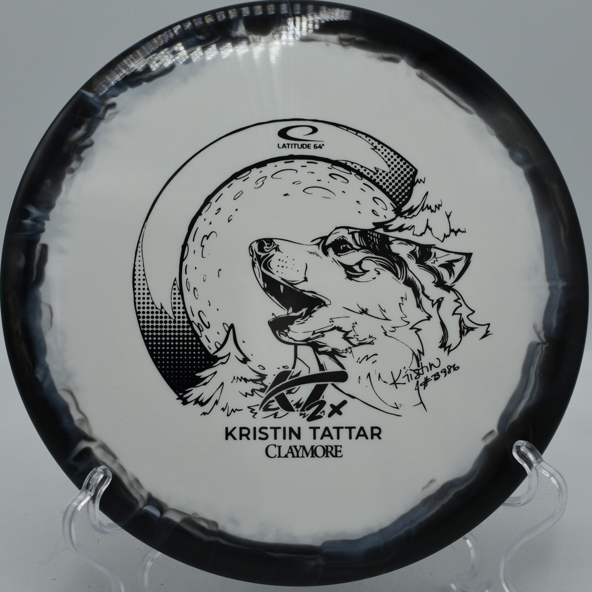 2024 Kristin Tattar Gold Orbit Claymore - Flexline Discs - 56253791570429
