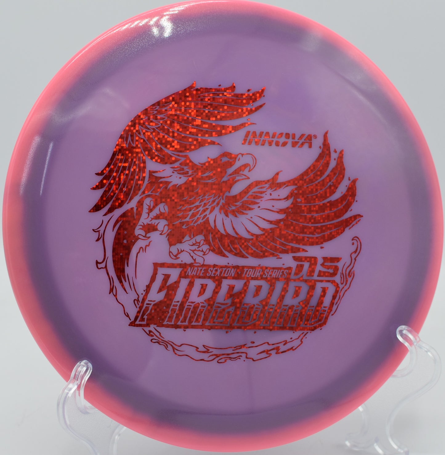 2025 Sexton Firebird skipping reliably toward the basket at North Boundary Park in Cranberry Township, Pennsylvania.

