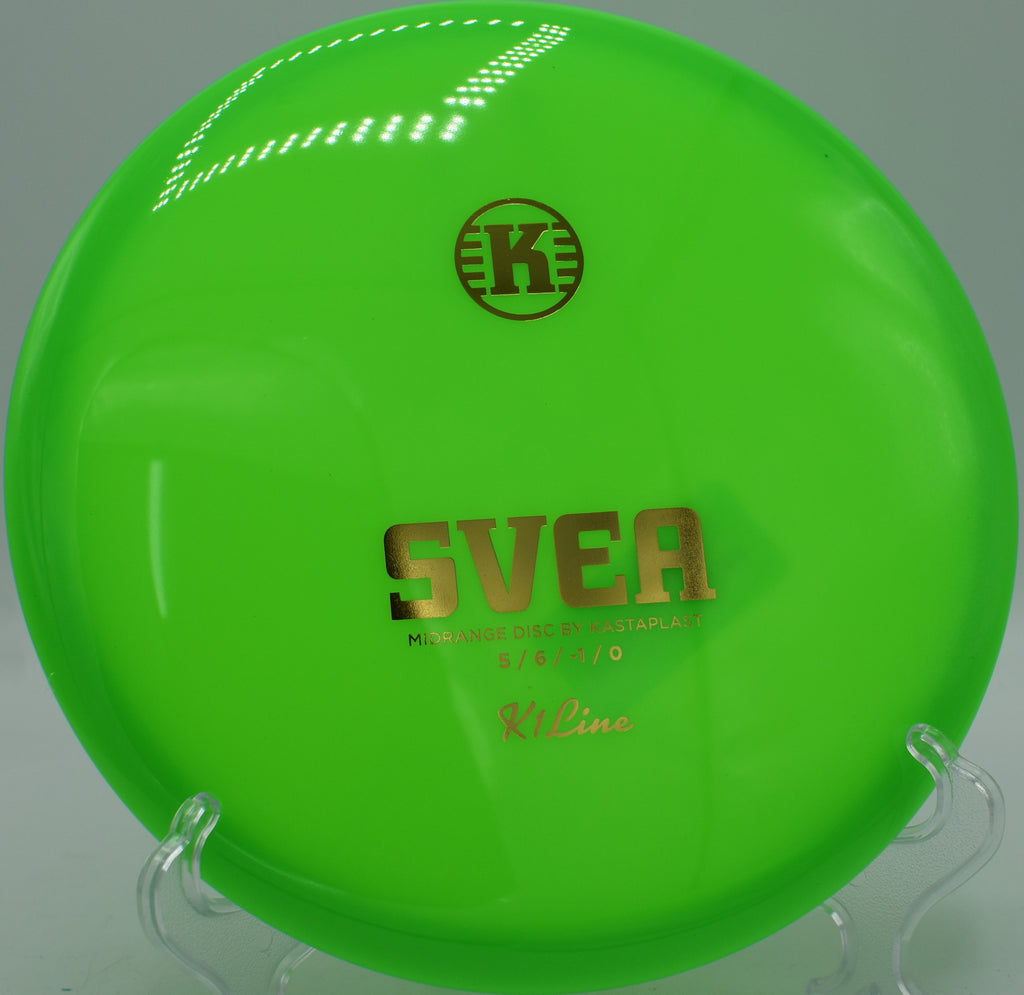 K1 Svea flying flat through the woods at Water Works Park in Kansas City, Missouri, perfect for beginner-friendly accuracy and tight fairways.

