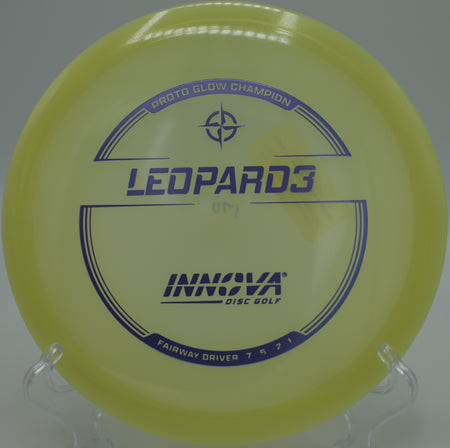 Innova Leopard3 smooth release line drive across open fairway at Harmony Bends, Columbia MO