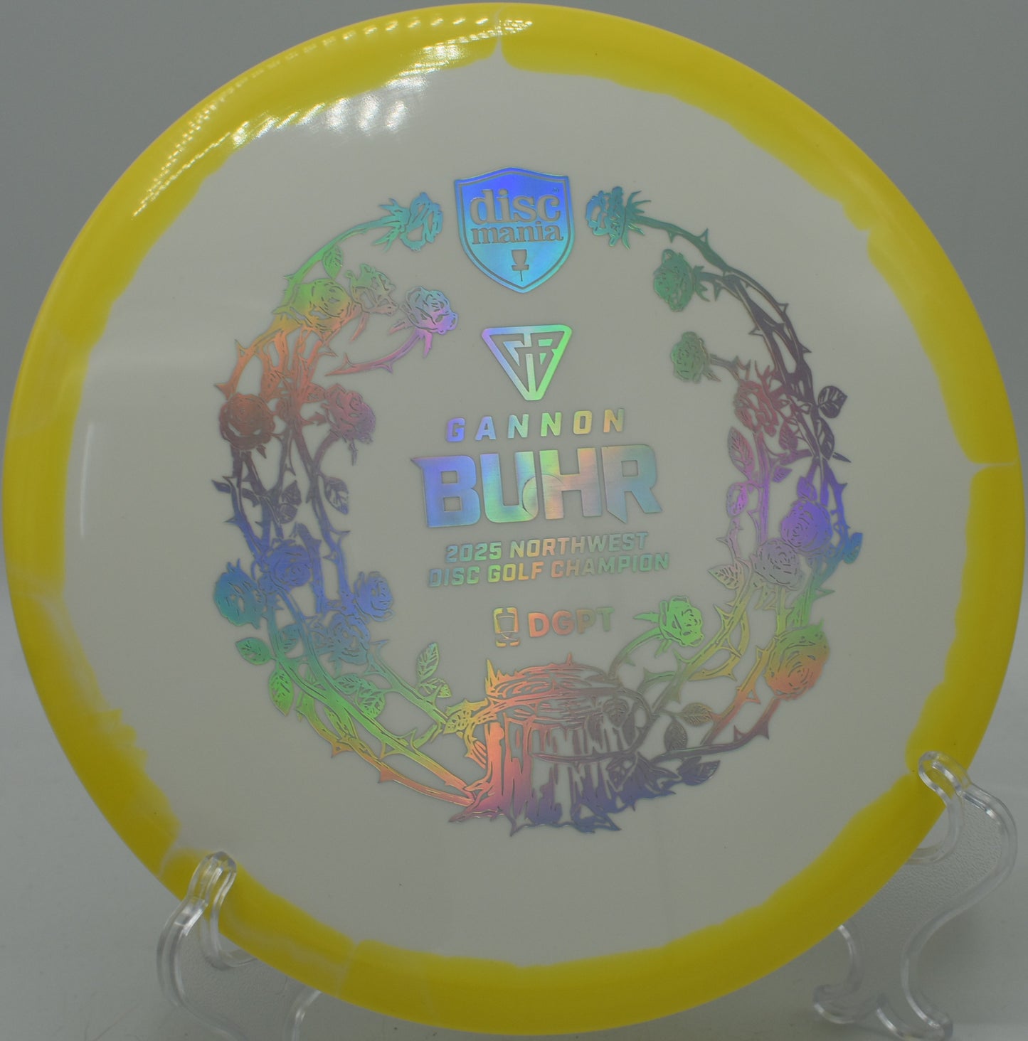 Horizon S-Line MD1 thrown on a smooth hyzer-flip at The Fort Disc Golf Course in Ogden, Utah.

