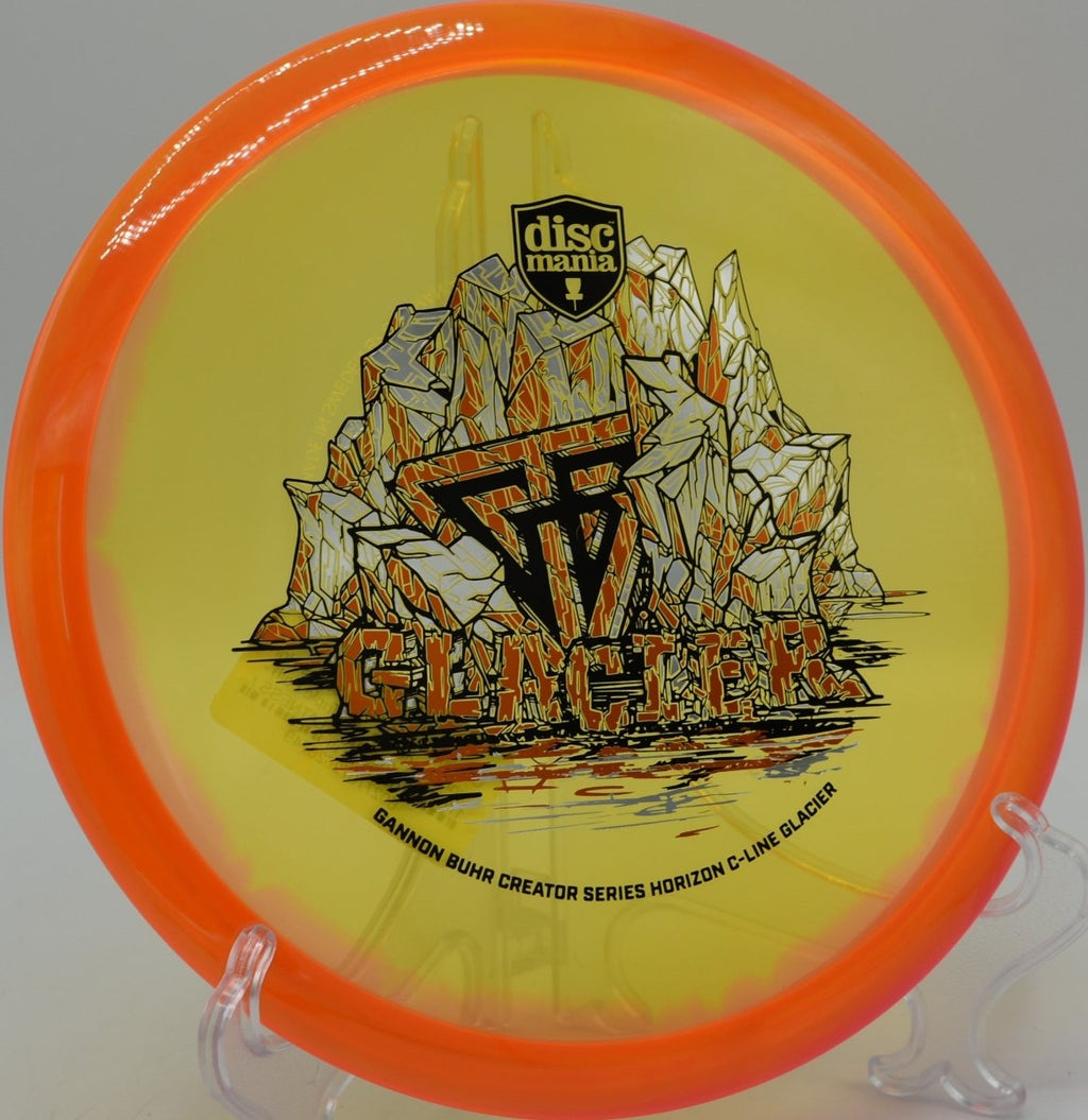 Discmania Glacier controlled backhand in light wind at Jones Park Disc Golf Course in Emporia, Kansas