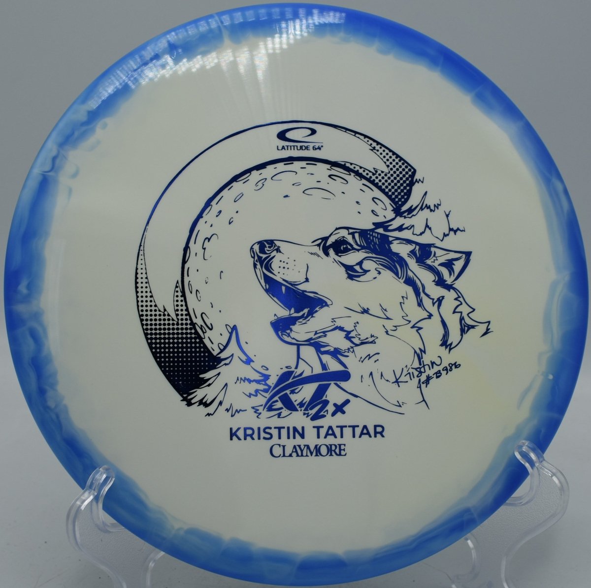 2024 Kristin Tattar Gold Orbit Claymore - Flexline Discs - 56253791839293