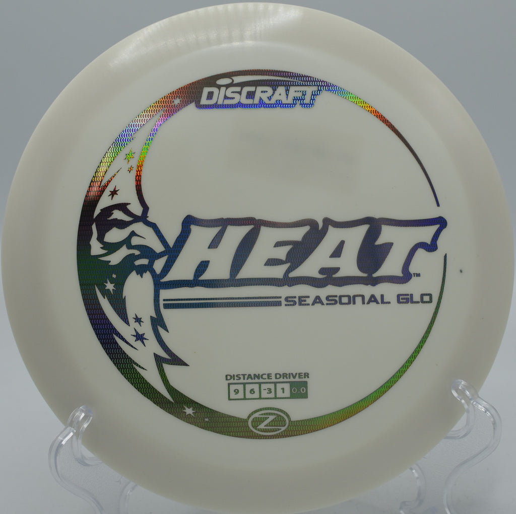 "At Ember Edge Disc Golf in Las Vegas, NV, Glo-Z Heat burns bright with dynamic acceleration and a striking, luminous finish."
