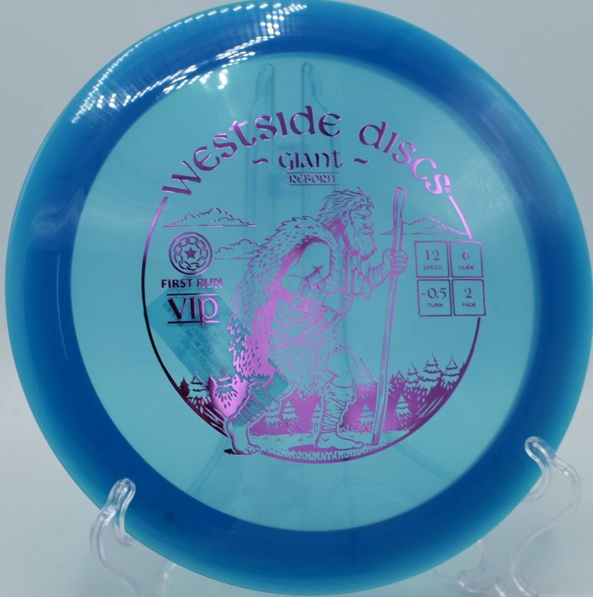 Westside VIP Giant Reborn featured at Northwood Black DGC, Morton IL for powerful backhand and forehand drives