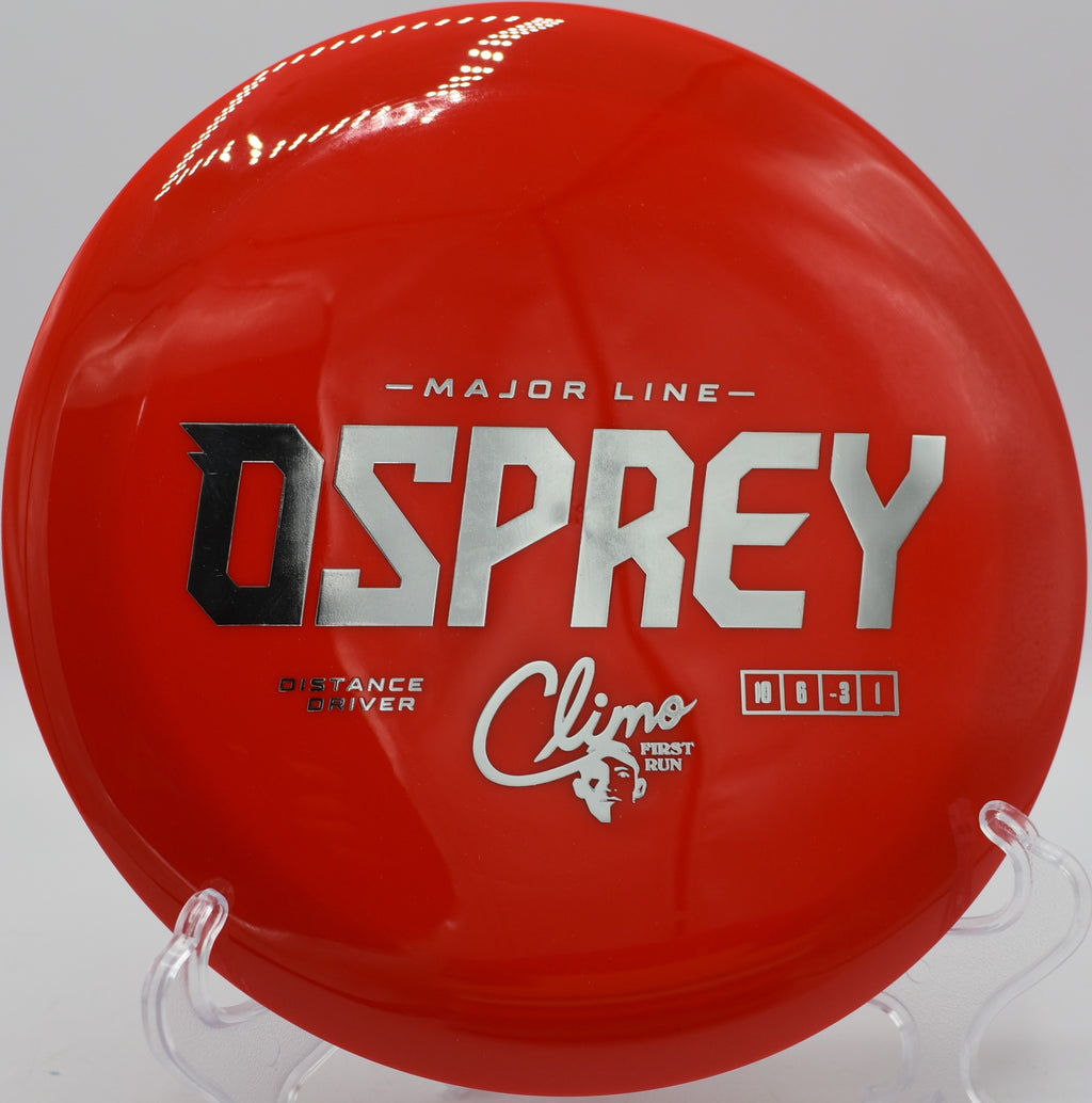 First Run Osprey released on a flat control drive at DeLaveaga DGC in Santa Cruz, California


