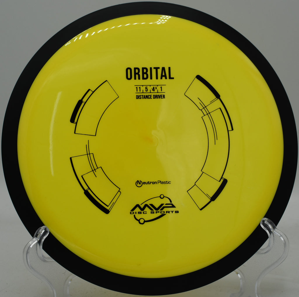 Orbital launched nose-up and gliding right forever on a turnover path at Lincoln Ridge DGC.


