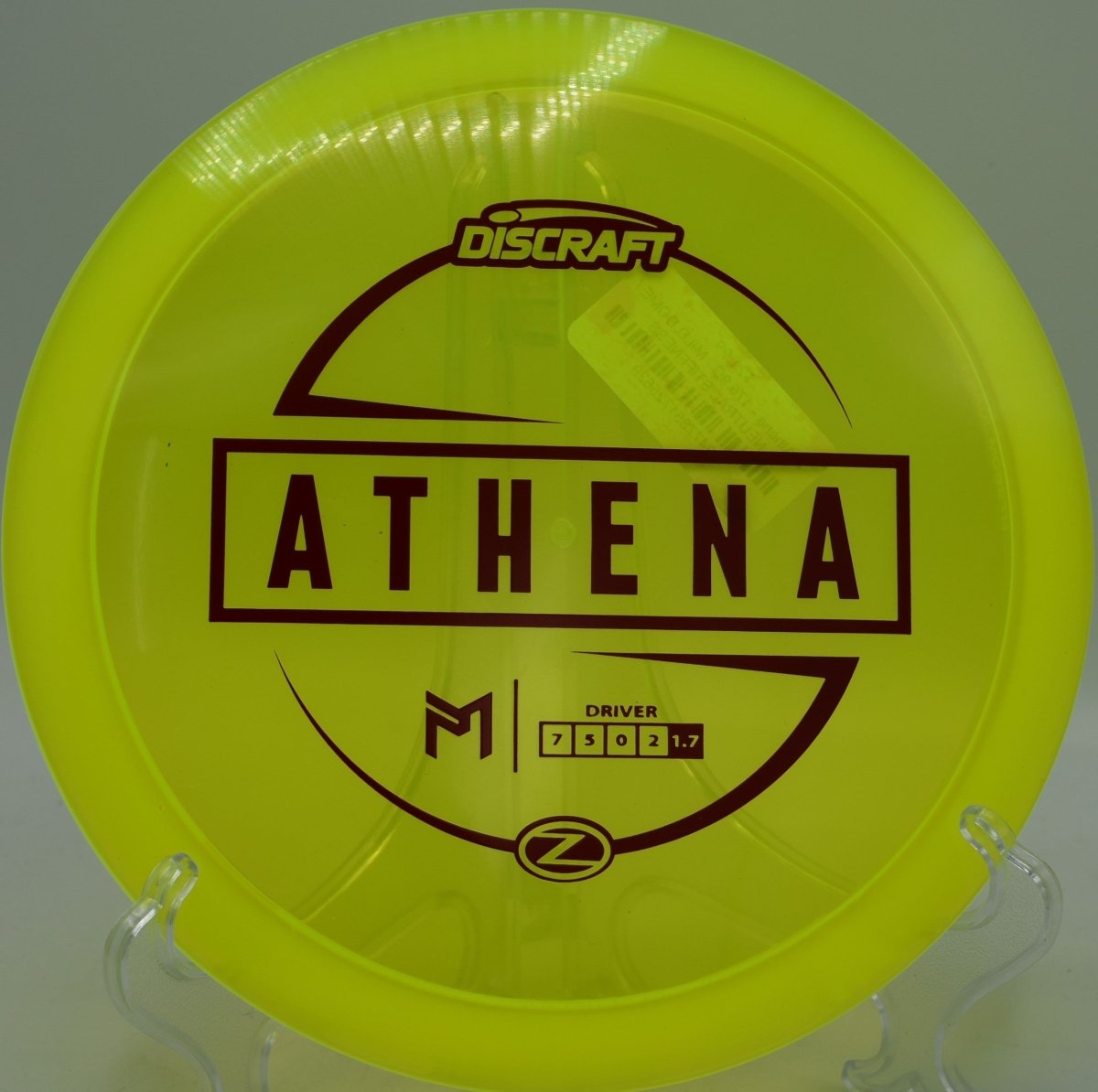 Z Athena driver used in Utah with nationwide shipping for stable backhand and forehand fairway lines