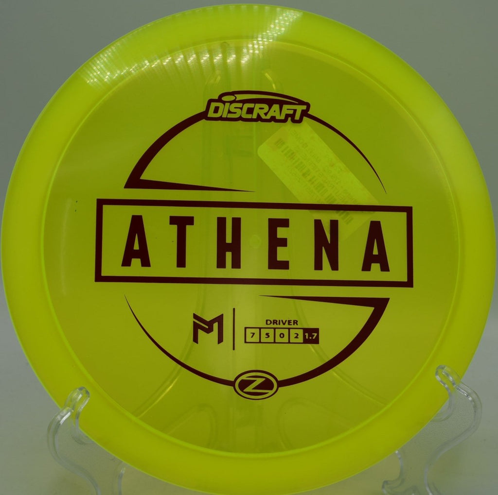 Z Athena driver used in Utah with nationwide shipping for stable backhand and forehand fairway lines