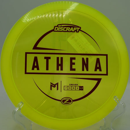 Z Athena driver used in Utah with nationwide shipping for stable backhand and forehand fairway lines