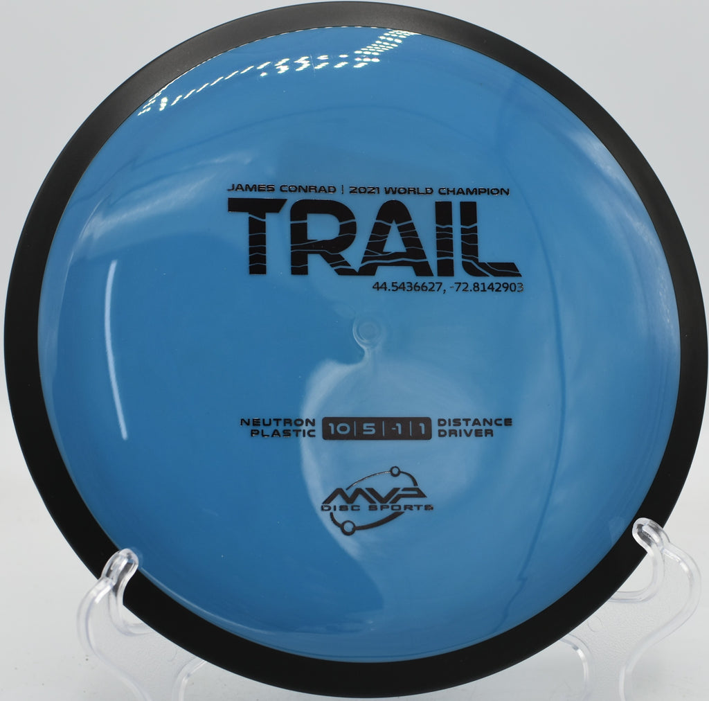 Neutron Trail launched on a smooth hyzer-flip, gliding straight before a soft fade toward the pin on a wooded fairway at Maple Hill Disc Golf Course in Massachusetts.


Neutron Trail launched on a smooth hyzer-flip, gliding straight before a soft fade toward the pin on a wooded fairway at Maple Hill Disc Golf Course in Massachusetts.



