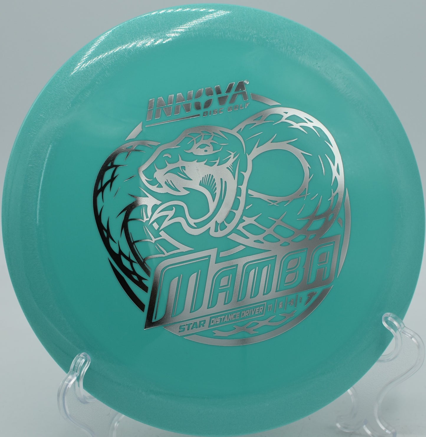 Innova Star Mamba released on a controlled roller angle at Idlewild Disc Golf Course in Burlington, Kentucky