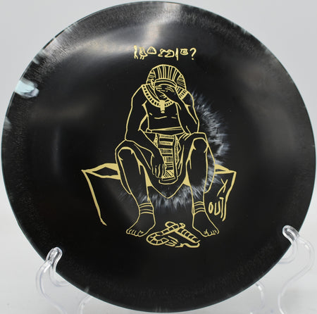 Infinite Discs Exodus carving a tight fairway line at Shoaff Park in Fort Wayne, Indiana

