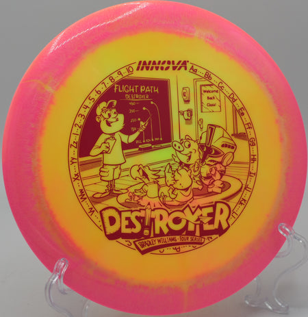 Close-up of Halo Star Baby Destroyer rim grip at North Boundary Park in Cranberry Township, Pennsylvania

