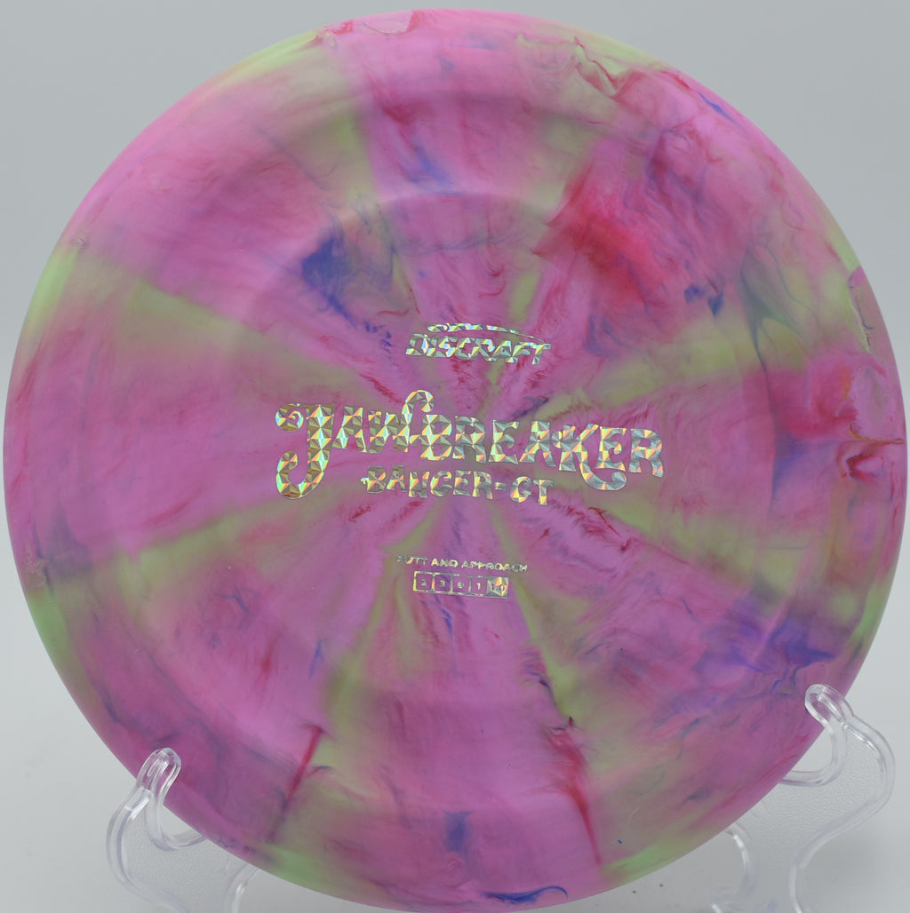 Jawbreaker Banger GT – Confident release and clean fade at Rockness Monster Disc Golf Course in New Hampshire.

