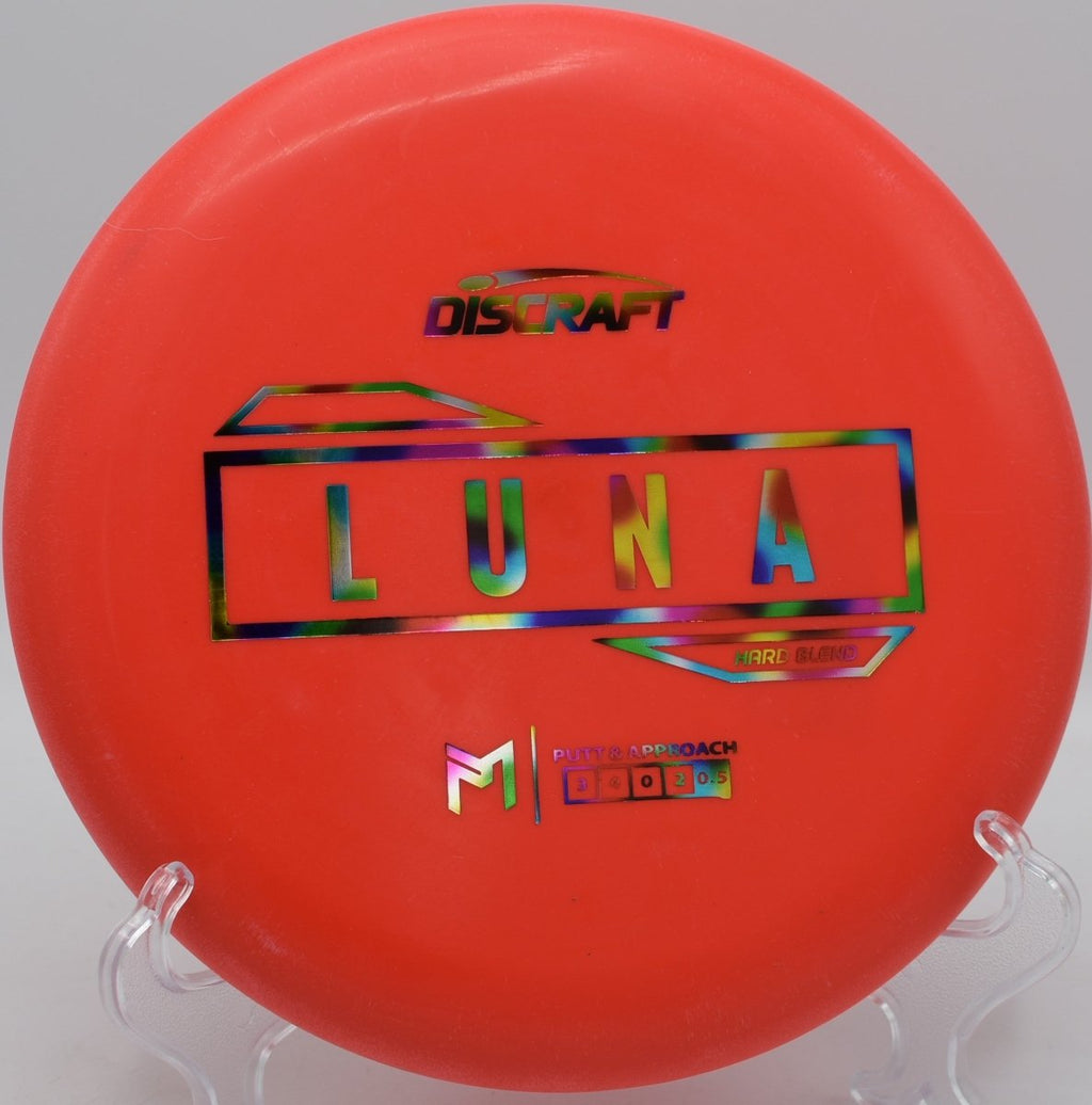 Discraft Hard Blend Luna putter favored in Florida with nationwide shipping for dependable short game accuracy