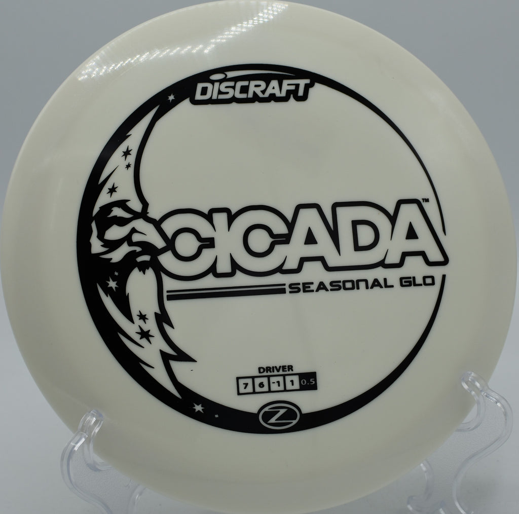 "Command your course at Celestial Park Disc Golf in Seattle, WA, as Glo-Z Cicada dazzles with consistent, bright flight and crisp release."





