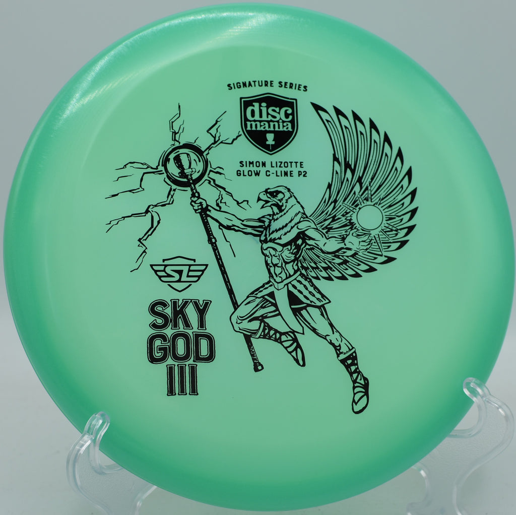 Discmania P2 gliding gently into circle one at Earlewood Park in Columbia, South Carolina

