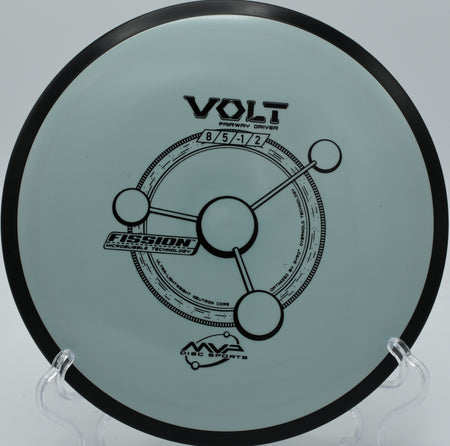 "MVP Fission Volt – Smooth fade and minimal turn for consistent shaping at Hudson Mills Original Course in Michigan."

