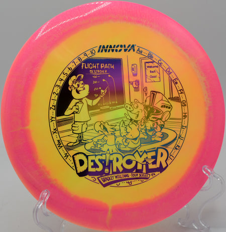 Hyzer bomb with a Halo Star Baby Destroyer at Eagle Ridge Park in Oswego, Illinois

