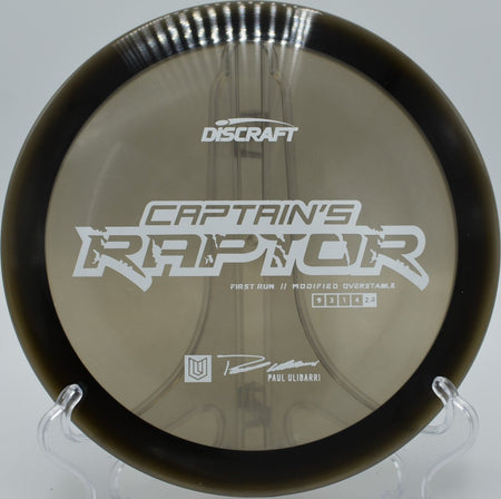 Captain's Raptor disc golf fairway driver battling strong headwinds at Blue Mountain Disc Golf Course, Missoula, Montana