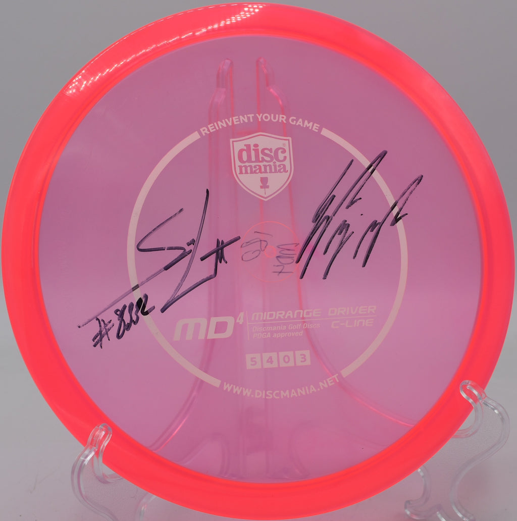 C-Line MD4 (Innova made) Signed by Simon & Eagle (Manufacture defect top left)