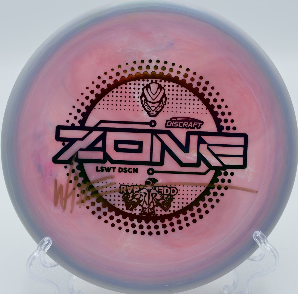 LES WHITE SWIRLY ESP ZONE (SIGNED WITH COA) - Flexline Discs - 60867869