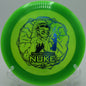 Colorshift Z Nuke smashing a long drive at Fountain Hills Disc Golf Park in Arizona