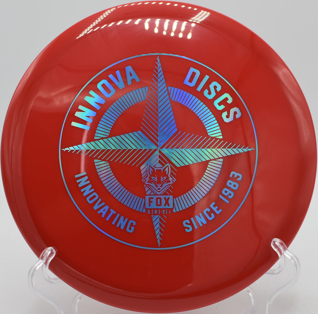 Innova Star Fox tunnel shot down wooded fairway at Winthrop Gold in Rock Hill, South Carolina
