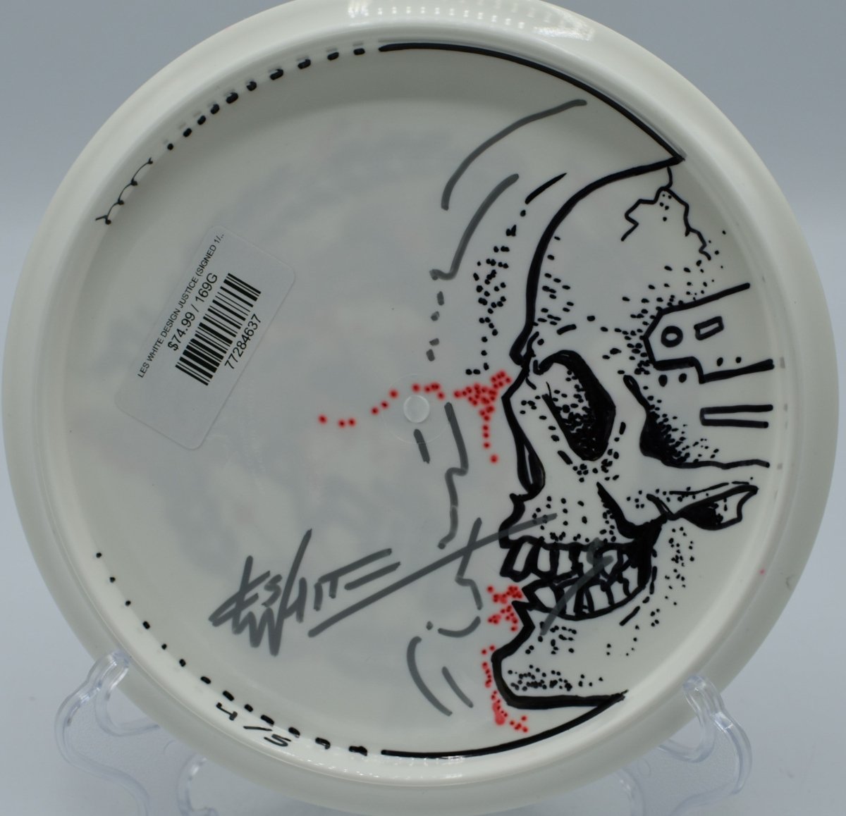 LES WHITE DESIGN JUSTICE (SIGNED 1/5 LIMITED RUN)ANTIRAPTR - Flexline Discs - 77284637