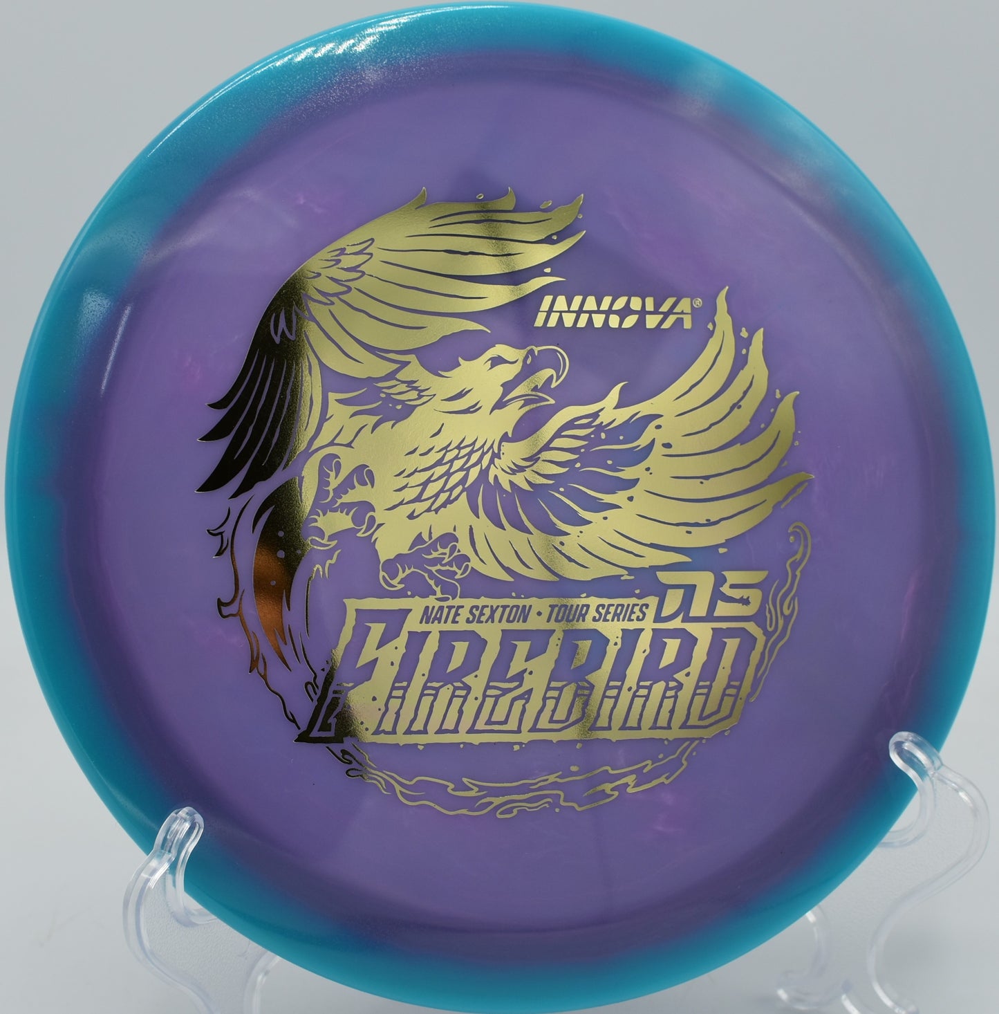 2025 Sexton Firebird pushing forward on a forced forehand angle at Swope Park in Kansas City, Missouri.

