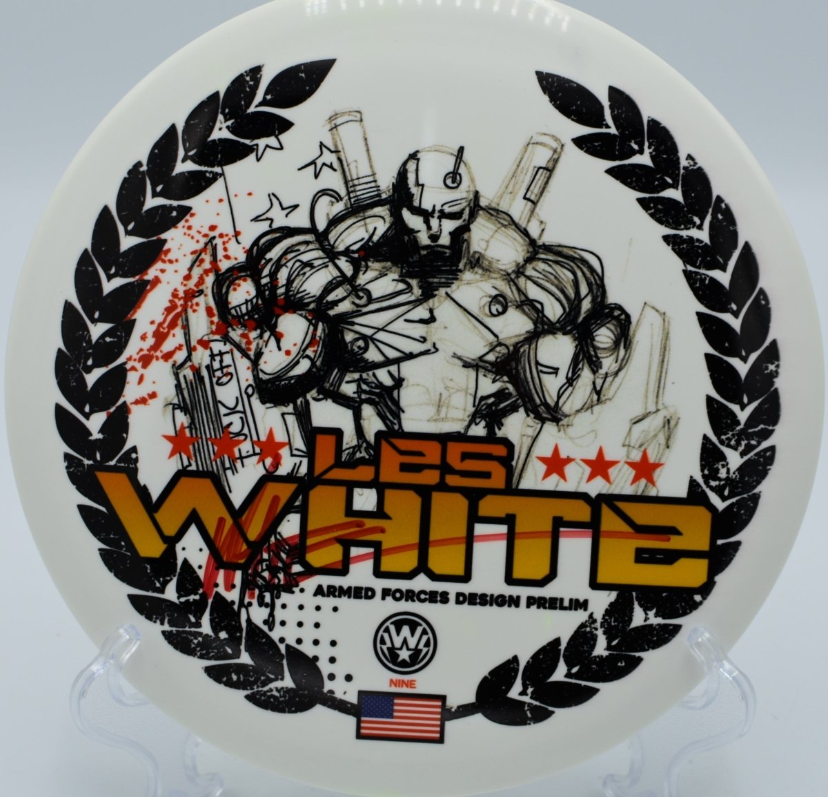 LES WHITE DESIGN EMAC TRUTH (SIGNED WITH COA 1/9 LIMITED RUN) - Flexline Discs - 85968157