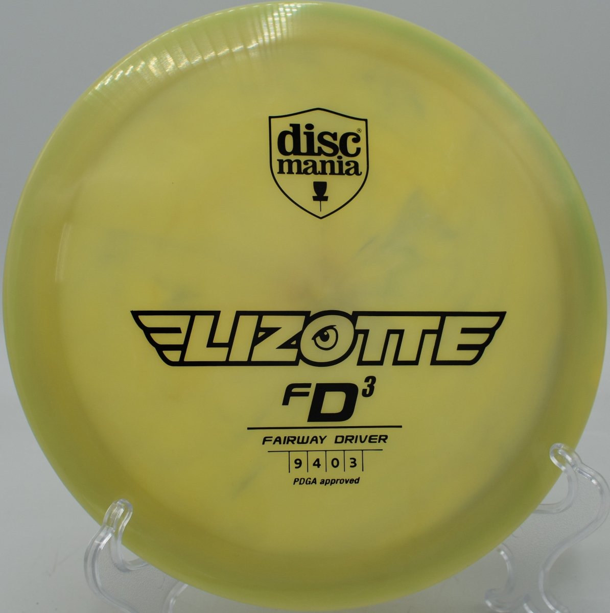 Second Run Simon Lizotte Swirly FD3 (Barstamp) - Flexline Discs - 55346861044669
