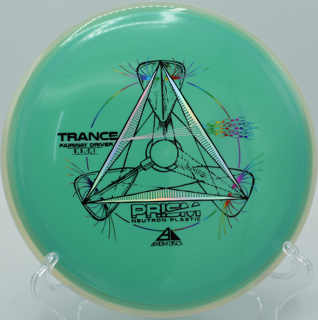 Prism Neutron Trance carving a perfect “S” curve down the fairway


