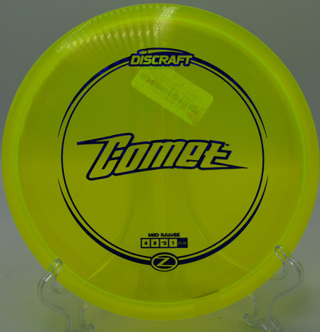 Discraft Comet Z Line – Great for floaty approaches and low-speed control at Camp Taloali Disc Golf Course in Oregon.


