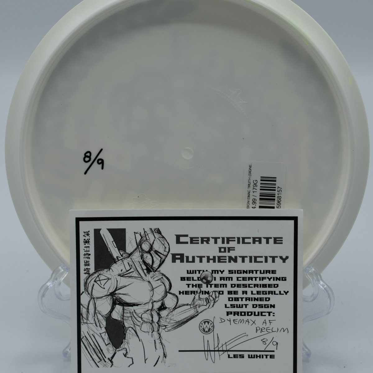 LES WHITE DESIGN EMAC TRUTH (SIGNED WITH COA 1/9 LIMITED RUN) - Flexline Discs - 85968157