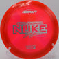 Z Swirl Nuke caught mid-flight at Winthrop University Gold Course in Rock Hill, South Carolina

