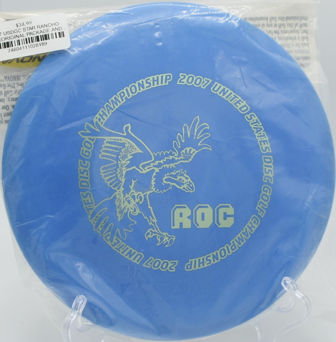2007 USDGC star Rancho Roc (Original package and COA) - Flexline Discs - 74604111028189
