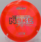 Z Swirl Nuke slicing through tailwind at Panther Creek Disc Golf Course in Springfield, Illinois

