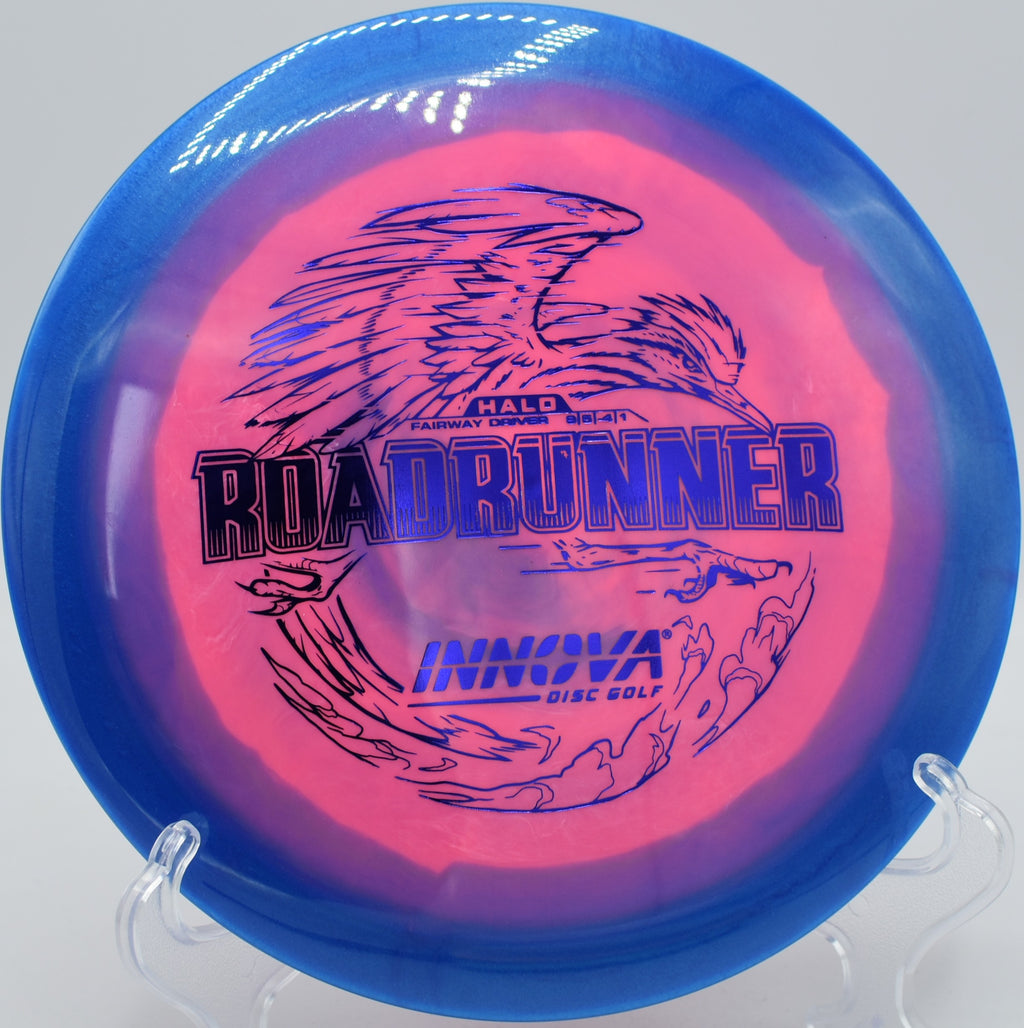 Halo Star Roadrunner disc golf driver released on a smooth anhyzer at Harmon Hills in Fall Branch, Tennessee