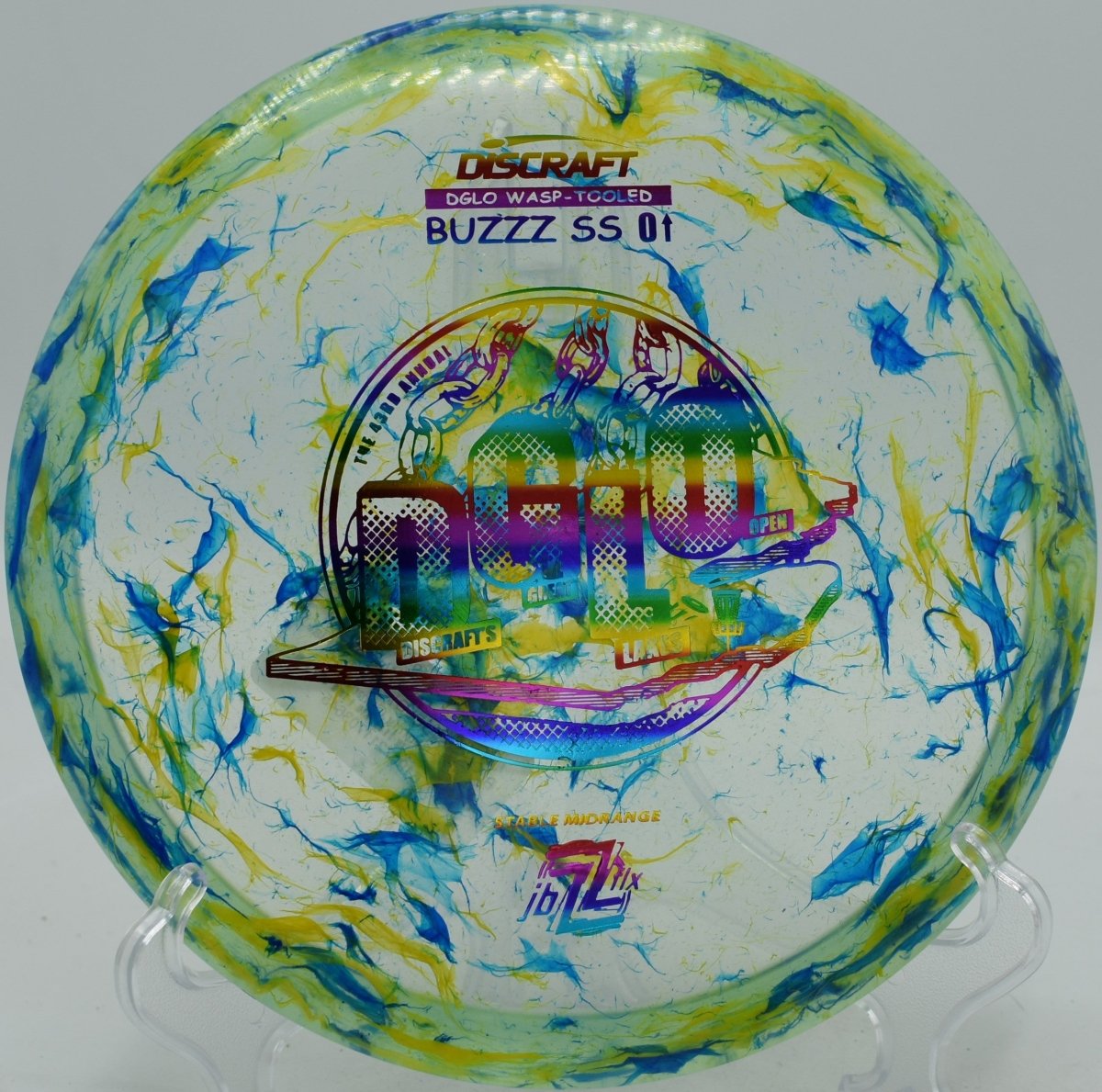 Jawbreaker Z FLX Wasp Tooled Buzzz SS (DGLO) trusted by Seattle players for straight midrange shots