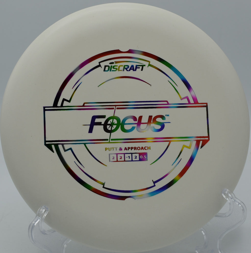 Putter Line Focus – Slight turn with dependable finish at Rock Creek Park Disc Golf Course in North Carolina.

